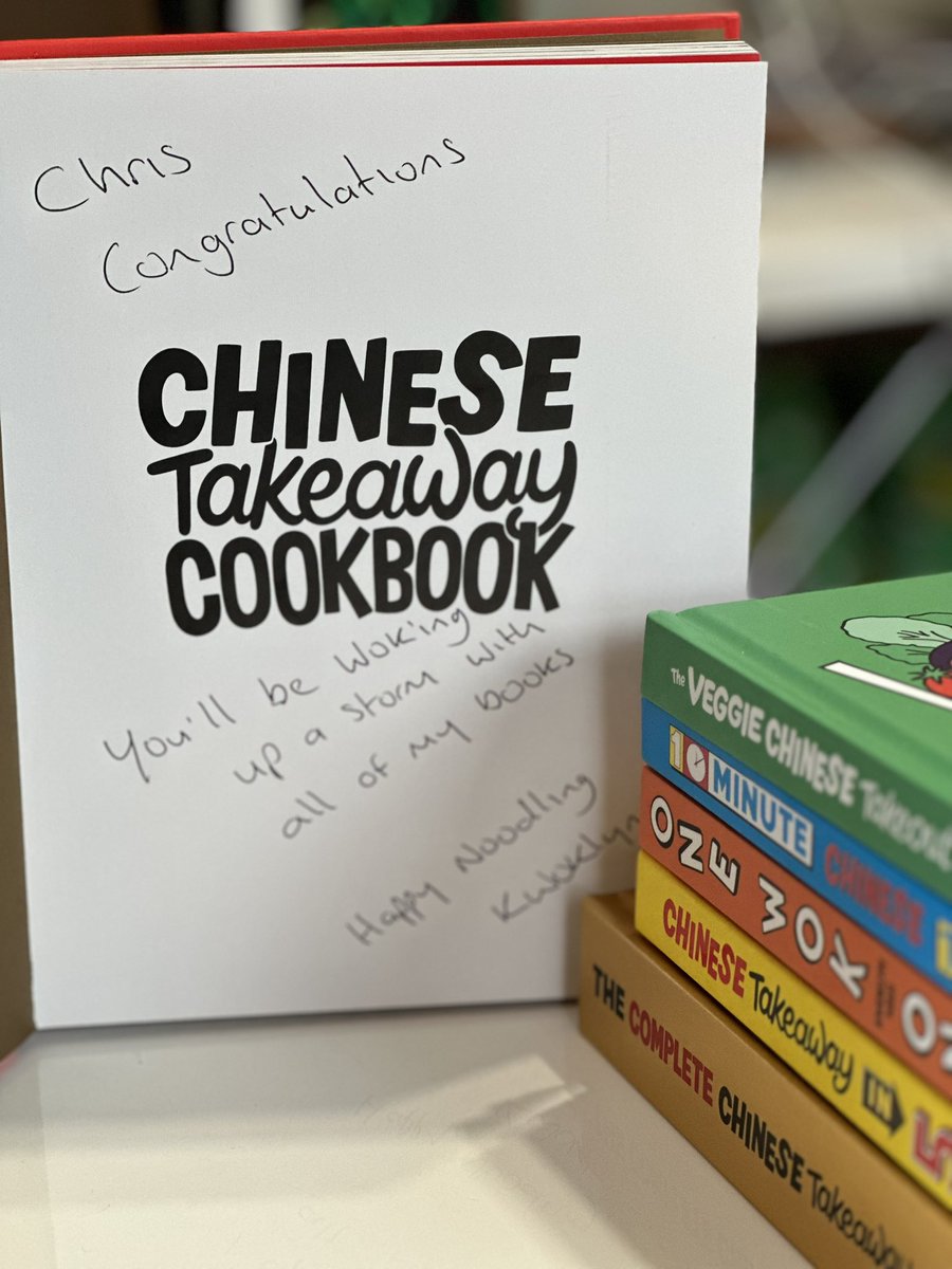 Kwoklyn1's tweet photo. Huge Congratulations to Chris Newton on winning my entire collection!
Happy Noodling!
Wok On
#chineseyakeawaycookbook #manwithawok #chinesefood https://t.co/MrI7RGoibh