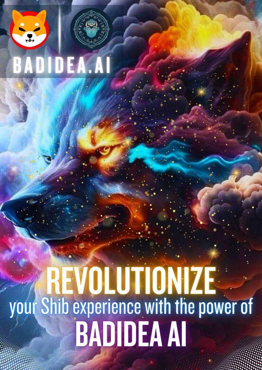 Great news! The partnership between ShibaInu ($SHIB) and Badideaai is set to bring revolutionary solutions to the crypto space.

Check us out: 
@BADIDEAAI

Linktr.ee/badideaai

#BADIDEAAI $BAD  #EMA