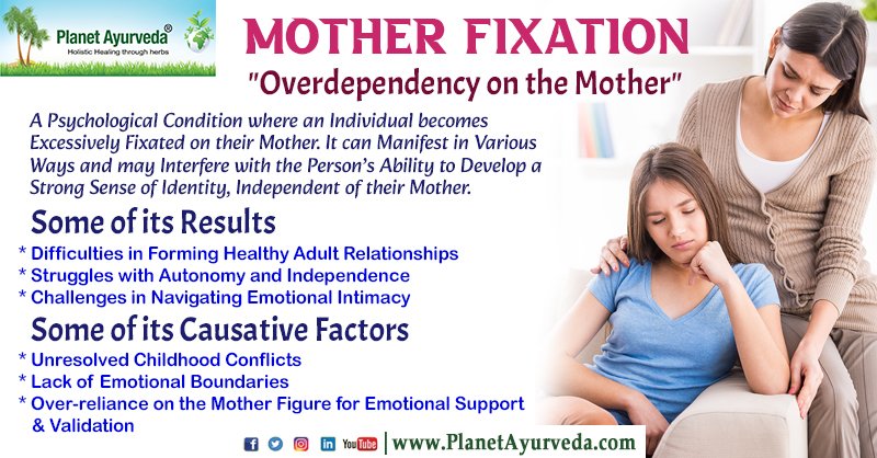 PlanetAyurveda4's tweet image. Mother Fixation 
&quot;Overdependency on the Mother&quot;
#MotherFixation #MotherFixated #OedipusComplex #Mother #OverdependentOnMother #Overdependent #OverlyDependent #FixationOnMother #Fixation #Overdependency #OverdependencyOnTheMother #PsychologicalCondidtion