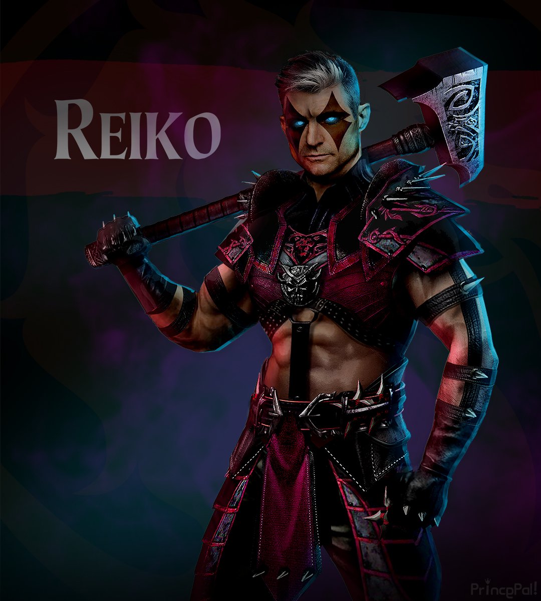 ArtStation - 🟥 REIKO ⬛ New Design for Mortal Kombat 12