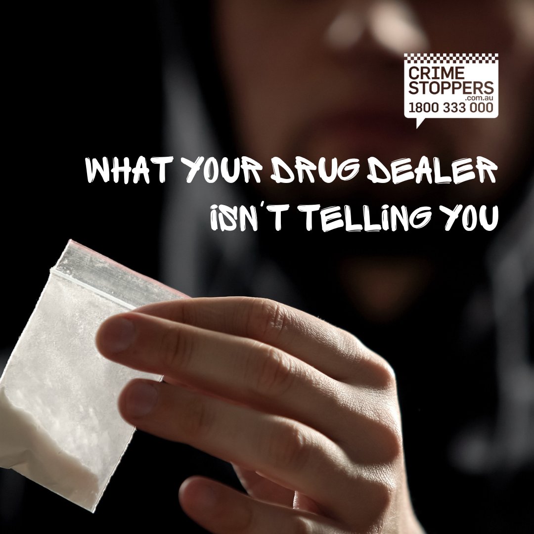 Crime Stoppers Australia (@aucrimestoppers) on Twitter photo ☠️☠️There’s never a “deal” and drug dealers don’t play favourites. They profit by charging more for their product than what they paid for it. 
If you know something about the illicit drug trade, anonymously share a tip online at crimestoppers.com.au or freecall 1800 333 000 ☠️☠️There’s never a “deal” and drug dealers don’t play favourites. They profit by charging more for their product than what they paid for it. 
If you know something about the illicit drug trade, anonymously share a tip online at crimestoppers.com.au or freecall 1800 333 000