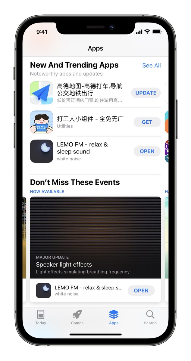 lemo_app's tweet photo. Say hello to LEMO FM 1.9 - where joy doubles! 🎉 
✓ A highlight in App Store events 
✓ The App Store's coveted Editor's Pick of the week 
Immerse yourself in our dynamic speaker lighting, syncing with each sound. Download now and explore! #LEMOFM #AppUpdate #EditorsChoice https://t.co/xcbKOauH1W