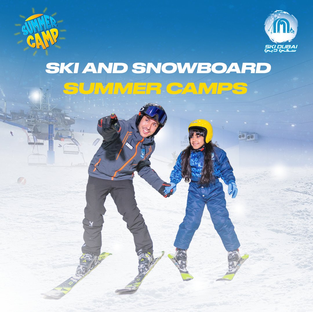 Ski Dubai (@skidxb) on Twitter photo Join us at Ski Camp for non-stop action on the slopes in the months of July & August! Get ready to enhance your skiing skills on the slope at #SkiDubai 💙
#GreatMoments <a href="/MajidAlFuttaim/">Majid Al Futtaim</a> Join us at Ski Camp for non-stop action on the slopes in the months of July & August! Get ready to enhance your skiing skills on the slope at #SkiDubai 💙
#GreatMoments <a href="/MajidAlFuttaim/">Majid Al Futtaim</a>
