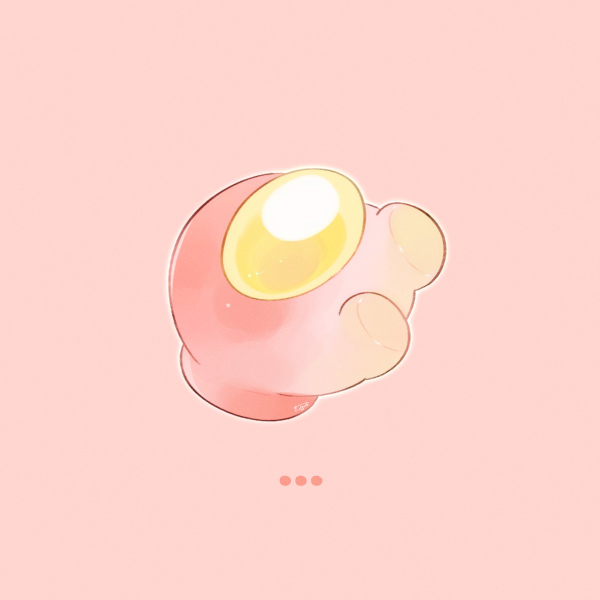 Crew(Among Us) 「Peach colour」|てんみやきよのイラスト