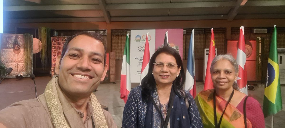 archanasharmagv's tweet photo. Thanks to #DiversityandInclusion at #G20Summit #S20Summit #India committee @fiddlingstars @NirujMohan @RajendraSDhaka @Subhrapr @srubabati @skvdst as chair reported at the concluding session of #Coimbatore #Gender #Equity #Diversity #Inclusion #SDGs
Great work #INSA_academy! https://t.co/DfrDqj9tzd