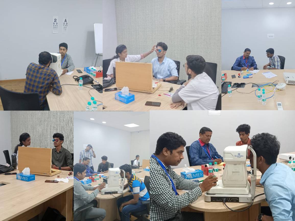 SecureKloudTech's tweet image. 👁️ Caring for Our Team&apos;s Vision! 👁️

Kudos to our HR department for organizing an Eye Checkup Camp at #SecureKloudTechnologies. Your well-being is our priority, and we appreciate our employees for taking a step towards better eye health. Thank you! 

#EmployeeWellness #EyeCare