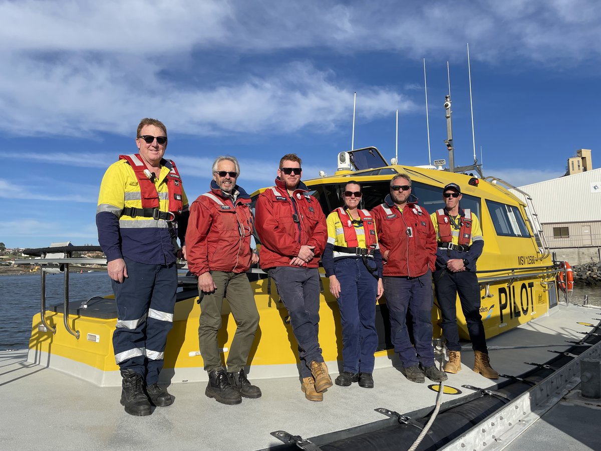 Welcome Pilot Vessel Alert, the newest edition to our marine fleet at the Port of Devonport tasports.com.au/news/pv-alert-…