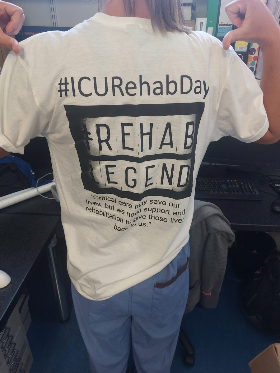 Happy #ICURehabDay23 

Such an important message “critical care may save our lives but we need support & rehabilitation to give those lives back to us” #RehabIsCritical

@RBNHSFT @ICU_Reading  @RBH_ICU_Physio @BOBAHPFaculty @NHSLeader
