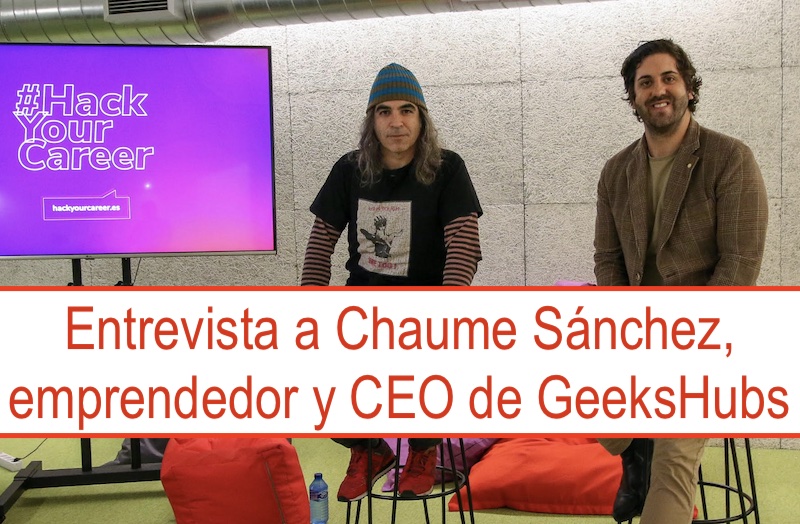 chemaalonso's tweet photo. El lado del mal - Entrevista a Chaume Sánchez, emprendedor y CEO de @GeeksHubs #HackYourCareer https://t.co/vLG1ESFrf5 #emprendimiento #emprender #emprendedor #entrevista https://t.co/TNzDtRIWWd