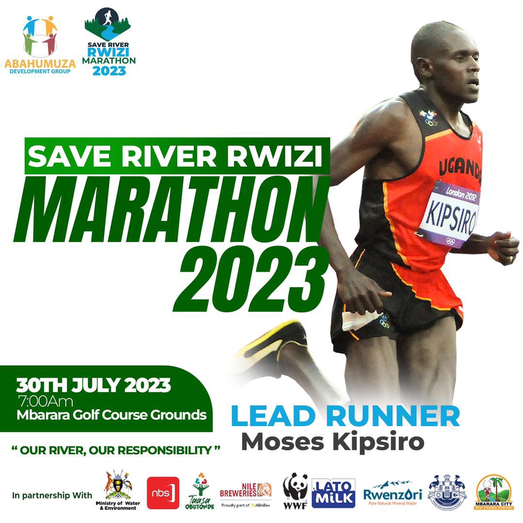 #SaveRiverRwiziMarathon23 has attracted various entities including

@LatoMilk @min_waterUg @NBLUganda @WWFUganda @savingCranes @nbstv @nbsportug @taasaobutonde @abahumuza @nemaug @statehouseug @cocacolaBevUg
@Ugandapolice1, @UgandaRedCross, Mbarara Doctors' Plaza Hospital & more