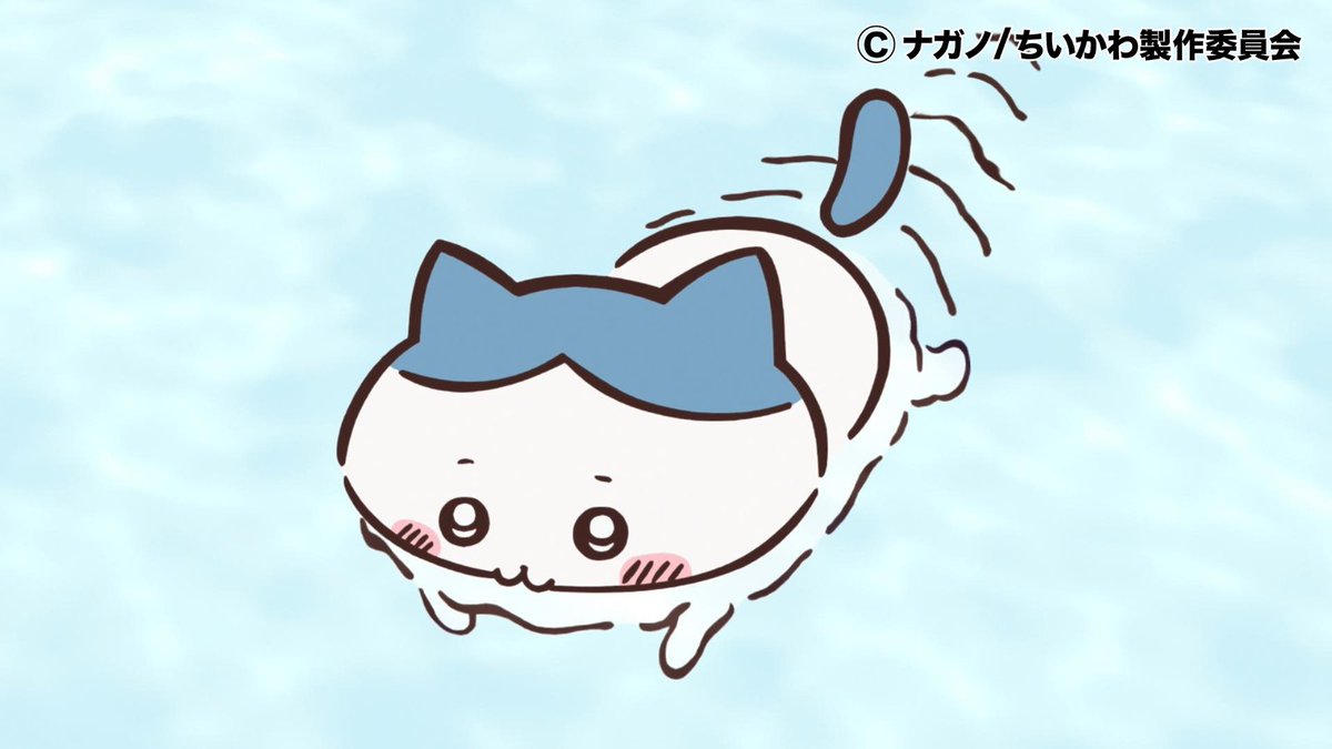 週の始まり月曜日✨
暑い日は水遊びしよう🏝️

#アニメちいかわ
#ちいかわ