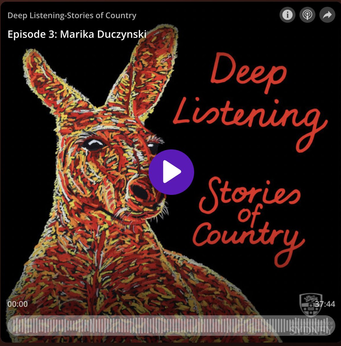 🎧 In the third episode of the #DeepListeningPodcast, hear from @ccwm_sydney Indigenous heritage curator Marika Duczynski as she shares about the images that bind her family, the institution of the museum and weaving culture into baskets: bit.ly/3On33S9