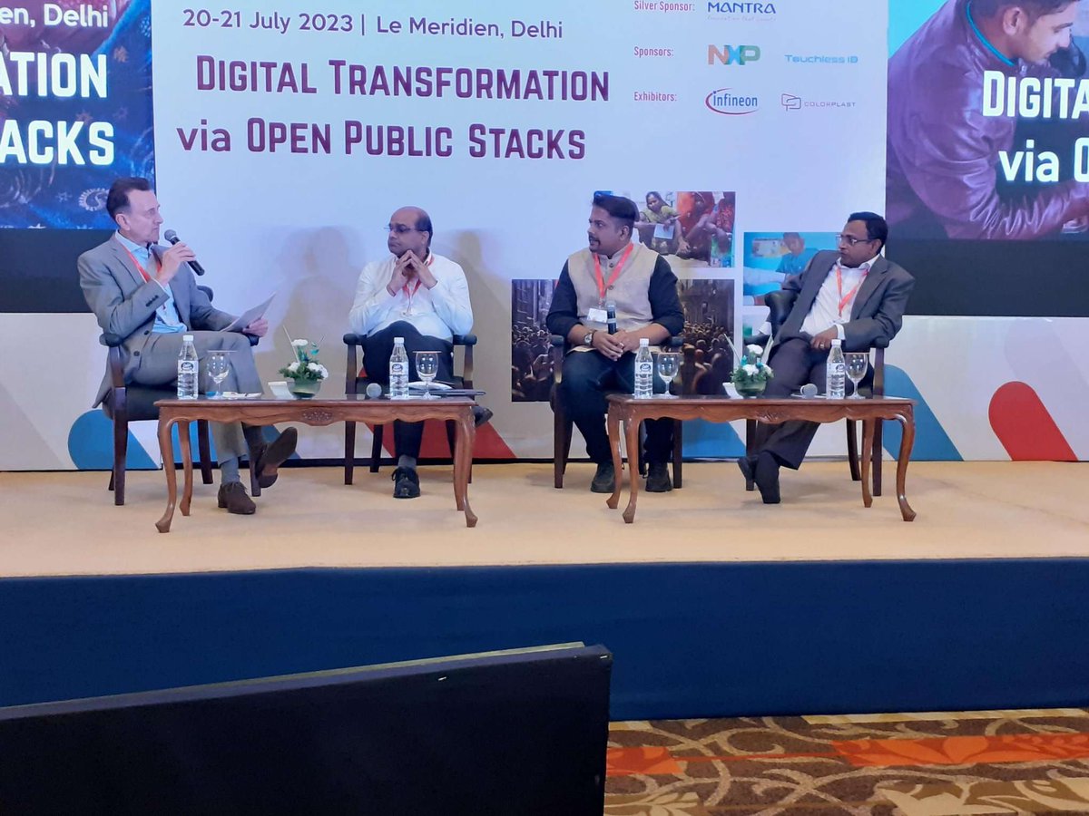 APSCA_Updates's tweet image. Mr. Anand Kumar Bajaj, Mr. Ashutosh Dubey and Mr. Antony Vendhan joining the discussion on Designing the Cashless Layer of Open Public Stacks at #DTOPS2023