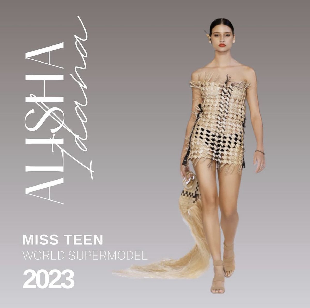 Congratulations Alisha Idana for winning Miss Teen World Supermodel 2023 @FijiFashion