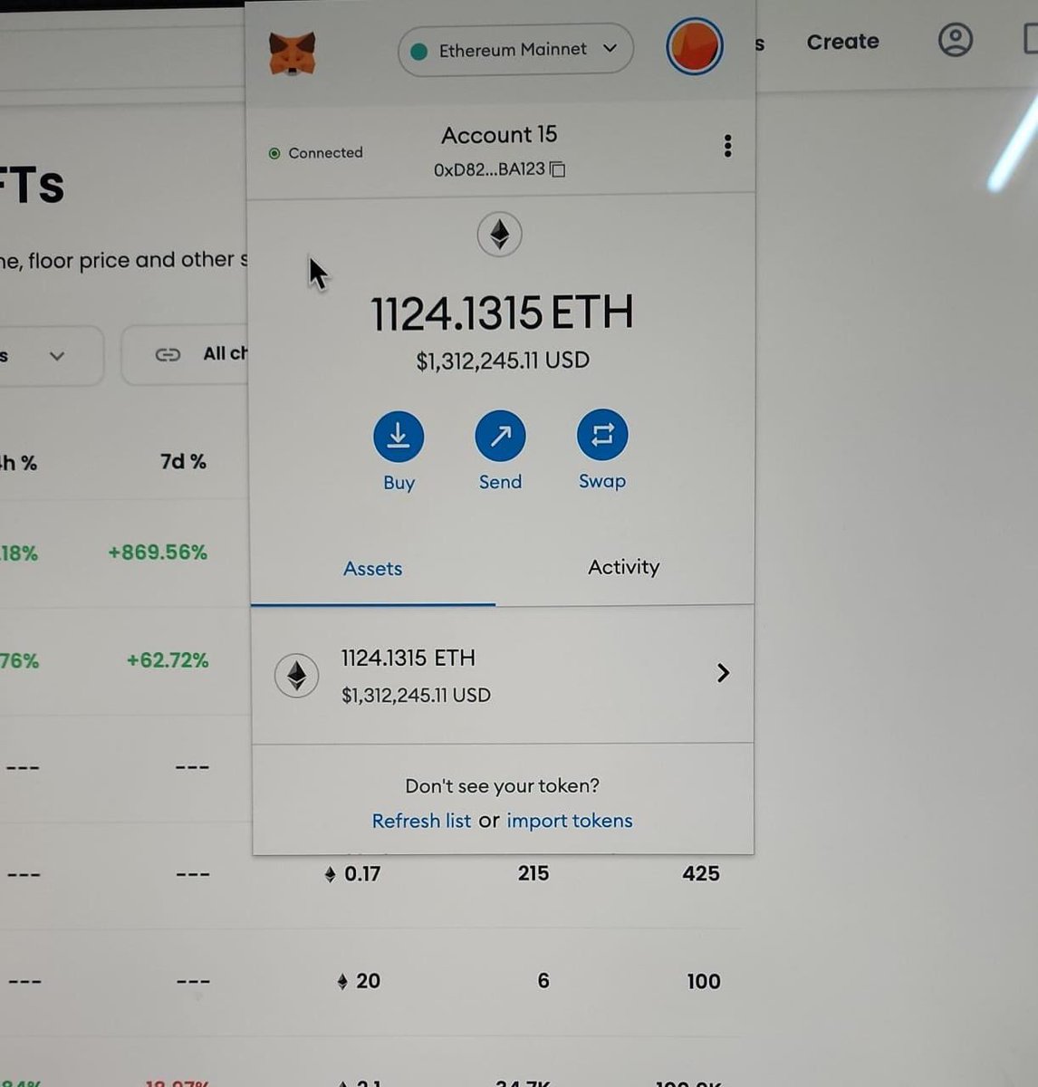 nftwhale_matt's tweet photo. I'll help pay your bills, drop your $ETH wallets! 🍀
Helping 15 People with $100 each in #ETH ❤️ https://t.co/6btmbxfbGM