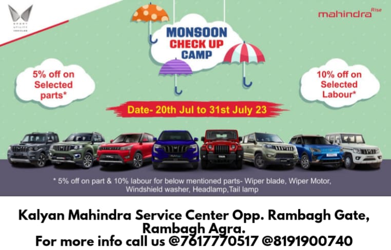 AgraKalyan's tweet photo. Monsoon Service Camp from 20th July to 31st July, 
Come experience the biggest service event of the year.
For more info call us @7055507656, 7617770538
Add:- 7/52-B Nagla Jawahar, Near Omaxe Mall, Bye Pass Road, Agra (Up)-282005
#WithYouHamesha #mPlus75 https://t.co/YidmSdbgA6