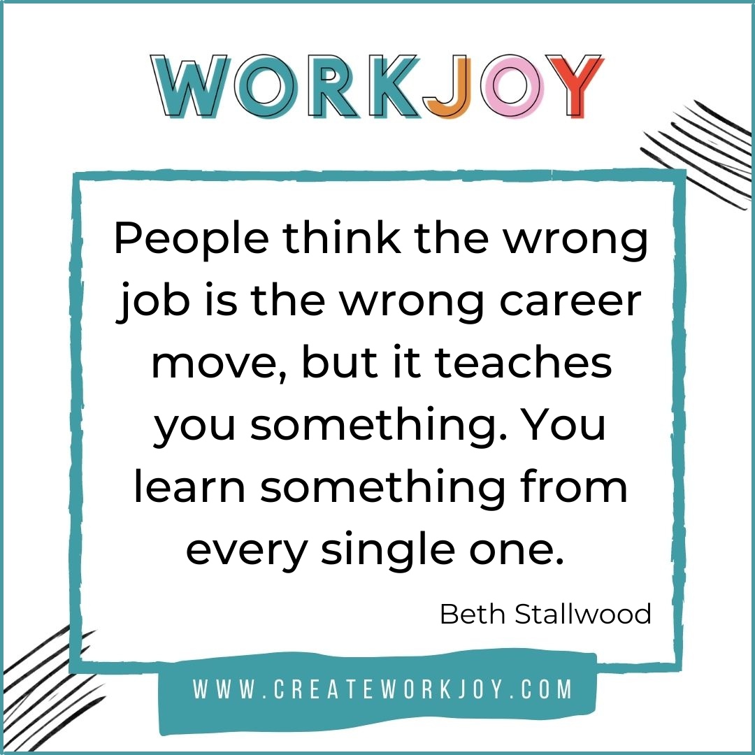 What lessons have YOU learnt from previous job experiences that were not a good fit?

Let me know in the comments below!

#createworkjoy #support #confused #career #careers #lessons #workjoy #positivity #joy #happiness #happy #joyful #friday #thatfridayfeeling #alwayslearning
