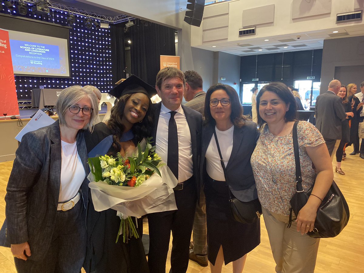 UniRdg_Lang's tweet photo. @RUSUacademicrep Congratulations to Karen Sarfo for her #Meneghello award for the highest first in Italian (jointly with Abbi Bowden) and the Jenny Noel award! https://t.co/9MyCj8RXgV
