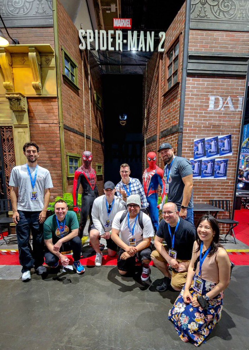 Jacinda Chew (@jacinda_chew) on Twitter photo I want to thank everyone at <a href="/insomniacgames/">Insomniac Games</a> and our external partners for their hard work and dedication to #SpiderMan2PS5. Even though you only see a few of us doing press, there are an army of unsung heroes who come together to make these games. I want to thank everyone at <a href="/insomniacgames/">Insomniac Games</a> and our external partners for their hard work and dedication to #SpiderMan2PS5. Even though you only see a few of us doing press, there are an army of unsung heroes who come together to make these games.