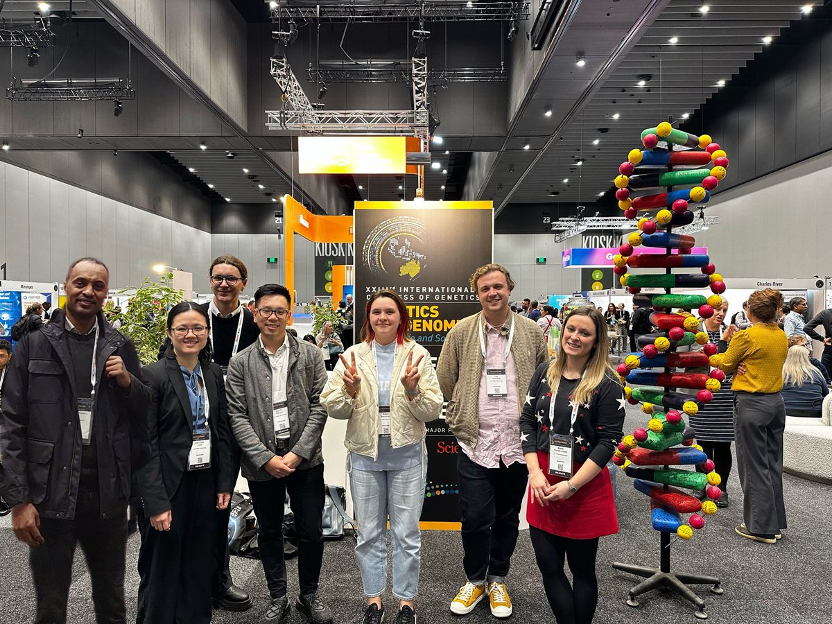 LimCheeLiew's tweet photo. @latrobe @SABE_latrobe @lewseylab  at @Genetics2023 #ICG2023. We made it to the end! https://t.co/JPdaksmoLh