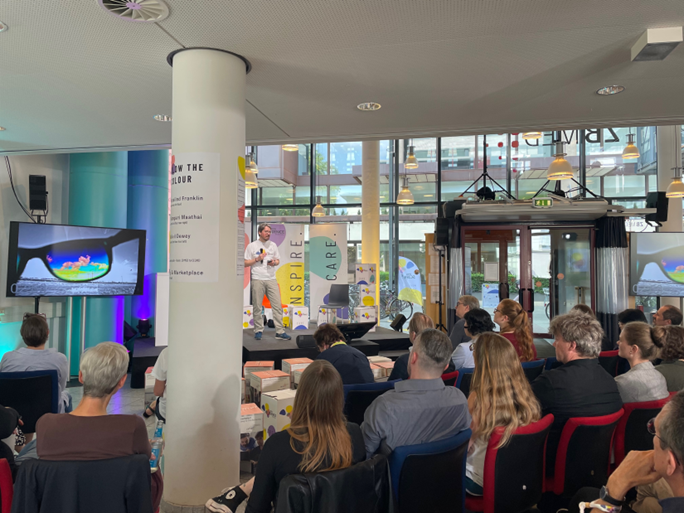 ITCenterRWTH's tweet photo. Unsere Eindrücke und unseren #Rückblick zum zweiten #OpenScienceFestival in Köln gibt's zum Nachlesen auf dem FDM-Blog! 😎
↪️ https://t.co/MOftegCml6
#OSF2023DE #FDMRWTH #RDM https://t.co/0PVr4LBK3t