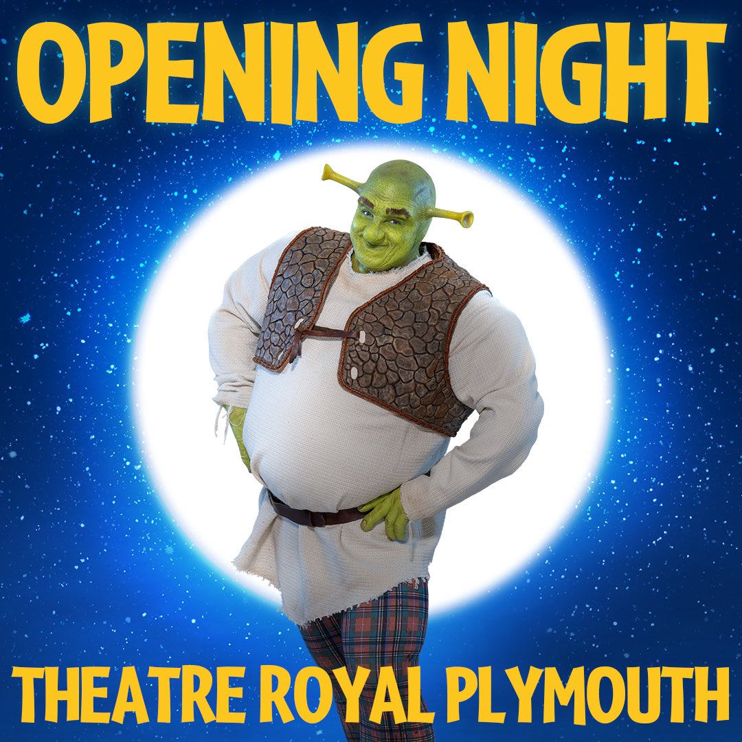 I KNOW IT’S TODAY 💚 Tonight our #ShrekTheMusical company open this brand new production ✨ Who’s coming along!? #ShrekTour