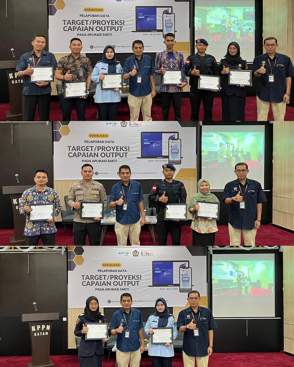 kppnbatam's tweet photo. Kegiatan ini bertujuan untuk mengedukasi satker mitra kerja KPPN Batam terkait perubahan proses bisnis penentuan target dalam penilaian indikator kinerja capaian output pada IKPA.

#intress 
#KPPNBatam
#BATAM https://t.co/NrYYmhc9Ti