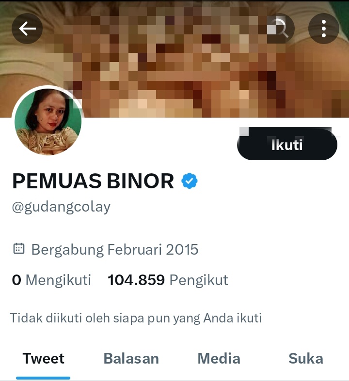 Siapa bilang centang biru 104rb folllower gak bisa ditakedown akun porn/pedo <a href="/gudangcolay/">PEMUAS BINOR</a> suspended 

#DinvisibleWarriors
#DMatrix
#DImmortalsGhost 
#TheGhostHunter
#TheNdon