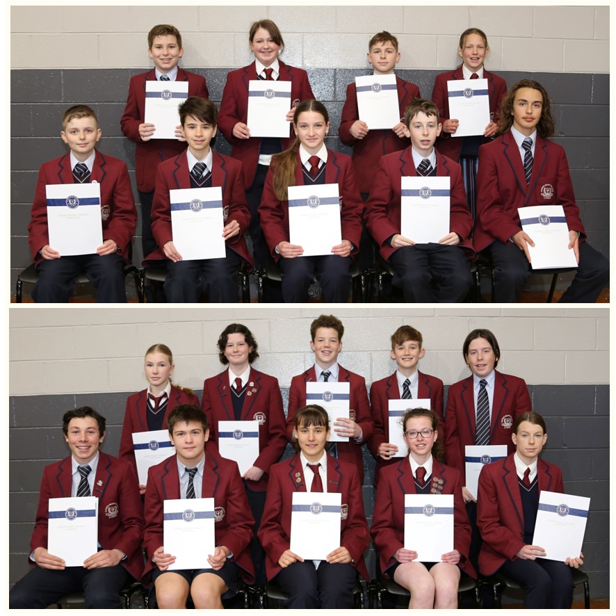 shckyneton's tweet photo. Yesterday we gathered to celebrate Semester One academic achievements. We also enjoyed performances by Year 8 musicians Inga &amp; Ameliah. Congratulations to all who achieved an #AcademicAward for their efforts in Semester One. #SHCK #LearnCareFlourish #MelbourneCatholicSchools https://t.co/uaQkVrwJsP