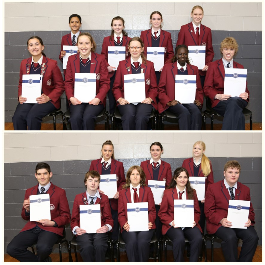 shckyneton's tweet photo. Yesterday we gathered to celebrate Semester One academic achievements. We also enjoyed performances by Year 8 musicians Inga &amp; Ameliah. Congratulations to all who achieved an #AcademicAward for their efforts in Semester One. #SHCK #LearnCareFlourish #MelbourneCatholicSchools https://t.co/uaQkVrwJsP