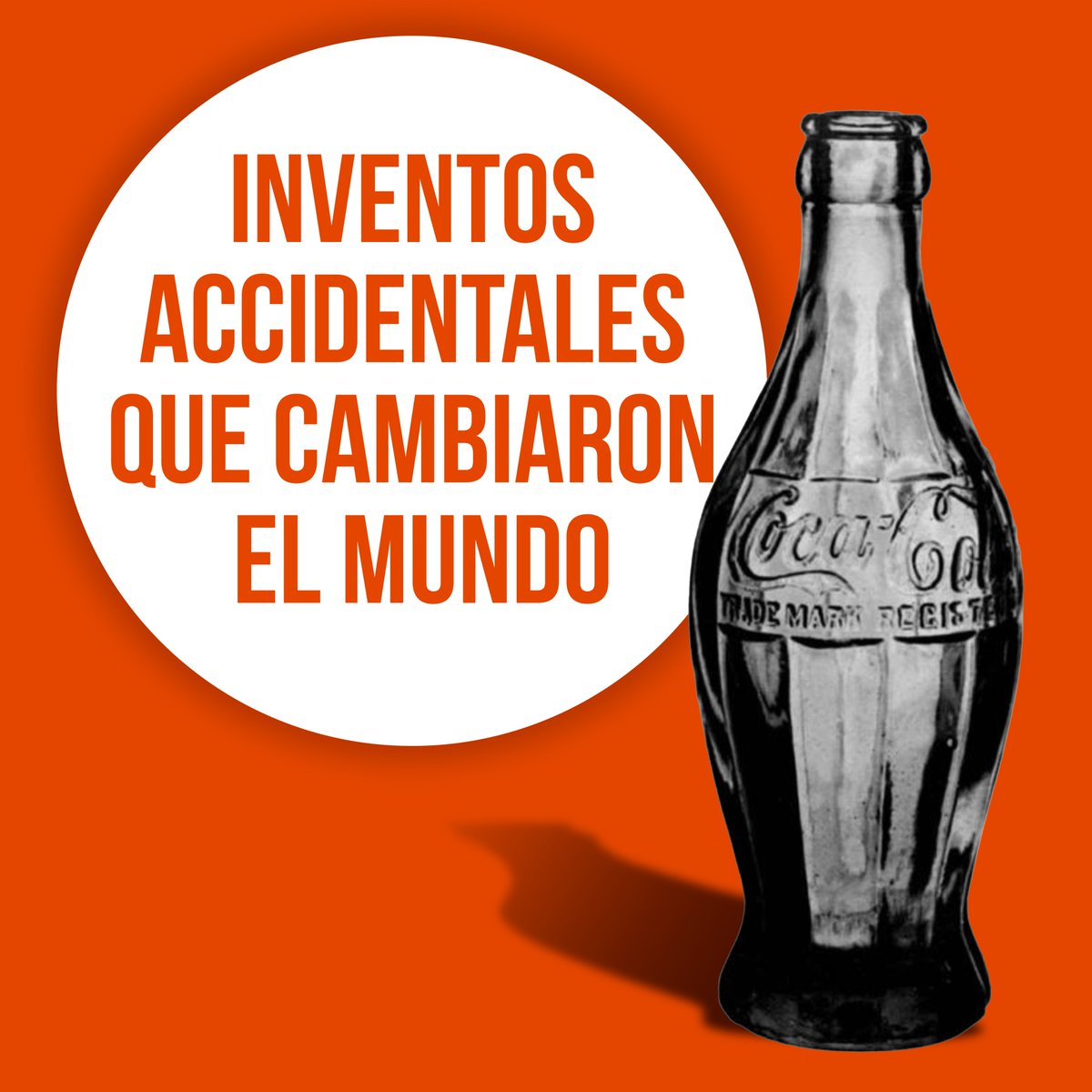 theadstorespain's tweet photo. Entre el 30 y el 50% de los descubrimientos científicos se han producido por accidente.

La Coca-Cola es uno de esos inventos. Tras prohibirse la venta de alcohol en 1885 y tener que cambiar su composición inicial, pasó de ser una cura para el dolor de cabeza a un refresco. https://t.co/m7vB9YHI0a