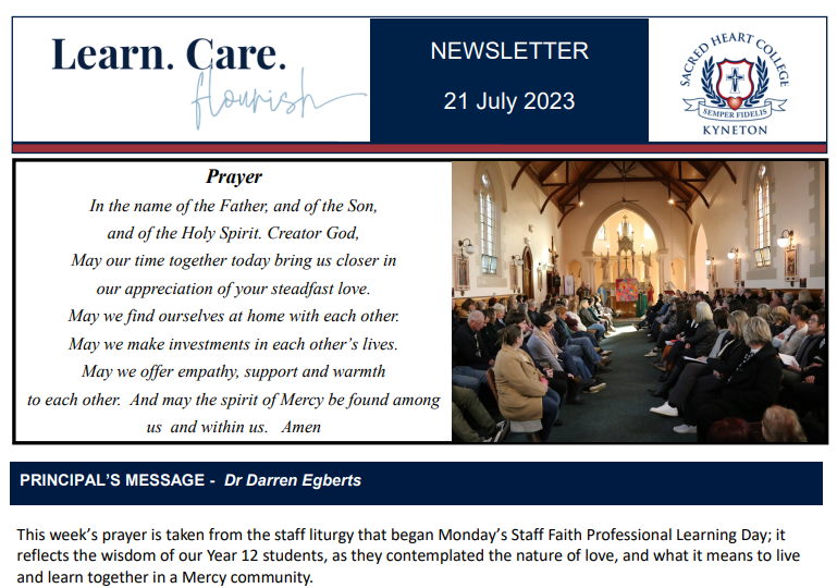 shckyneton's tweet photo. Please find below the link to our first #CollegeNewsletter for Term 3. Included as a link in the Newsletter is the Mid Year Magazine, 'At the Heart'. #LearnCareFlourish #SHCK
https://t.co/3Vp6gxaG9O https://t.co/kuhF0PQdNB
