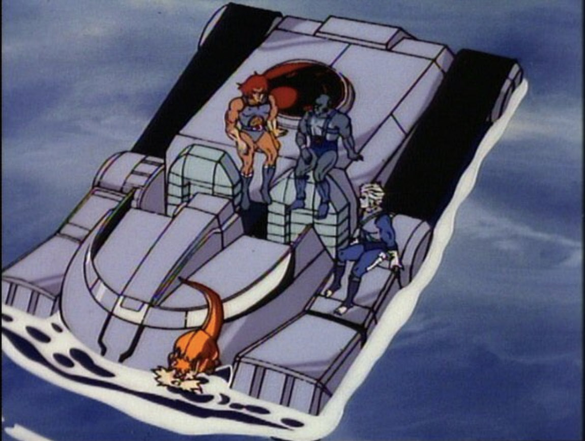 We only came out to get McDonalds breakfast but Panthro is still shit-faced and drove the Thundertank straight into the canal. I’m not getting my fucking Sausage & Egg McMuffin now am I ⚡️🦁