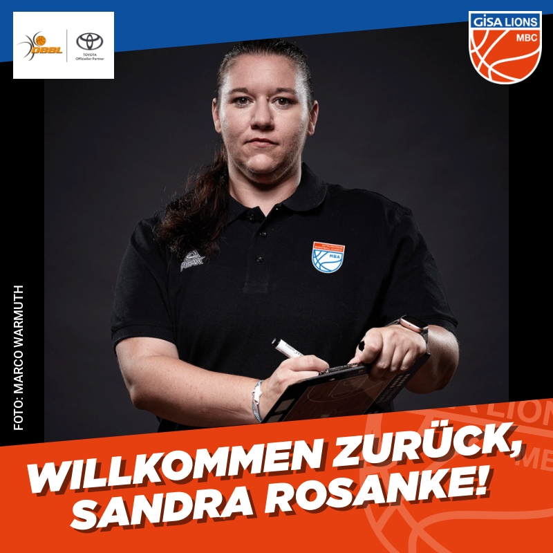 Sandra Rosanke wird 23/24 eine weitere Aufgabe übernehmen: Neben der Betreuung der U18-Mannschaft der MBA in der WNBL wird sie neben Headcoach Timur Topal Assistant Coach der Erstliga-Damen des GISA Lions MBC. Viel Erfolg in der neuen Doppel-Rolle!
#mba #basketball #wnbl #DBBL