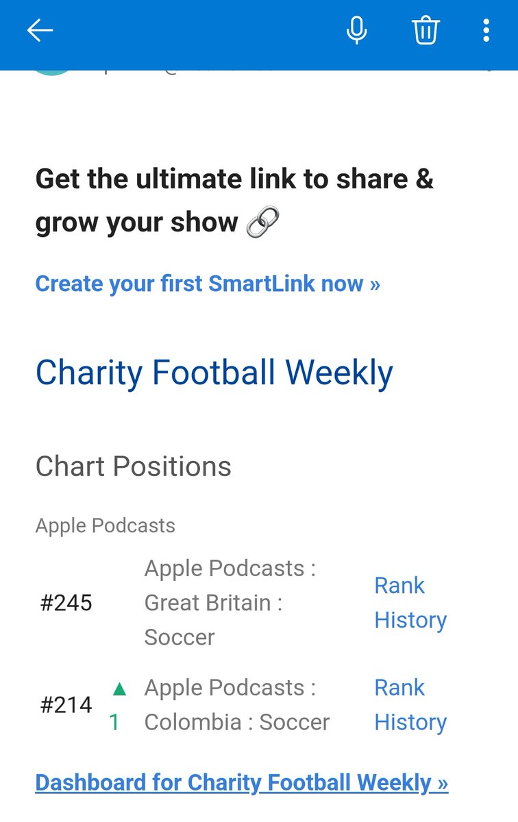 CFWpod's tweet photo. We've charted on the podcast charts in Great Britain for the first time. 
Yes, we are having a mini Colin the Caterpillar for breakfast to celebrate 🥳
A huge, massive thank you to all our listeners and contributors 💚💚
#footballfamily https://t.co/eRp98E3kzJ