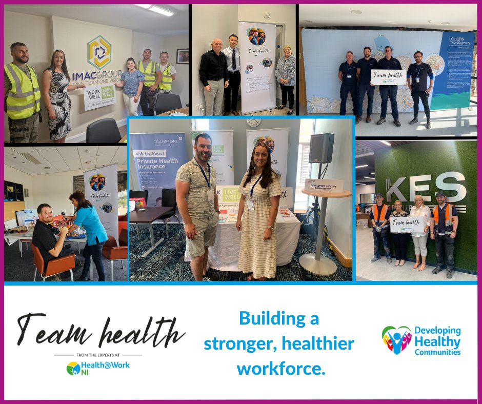 Health@Work NI (@healthworkni1) on Twitter photo Team Health: Building a stronger, Healthier workforce! Contact us today and make your teams health a priority! ⬇⬇
Visit our website - dhcni.com/teamhealth-page
or email us at: teamhealth@dhcni.com
#Wellbeing #workplace #WorkplaceWellness #healthchecks #Teamwork #InvestInYourself Team Health: Building a stronger, Healthier workforce! Contact us today and make your teams health a priority! ⬇⬇
Visit our website - dhcni.com/teamhealth-page
or email us at: teamhealth@dhcni.com
#Wellbeing #workplace #WorkplaceWellness #healthchecks #Teamwork #InvestInYourself