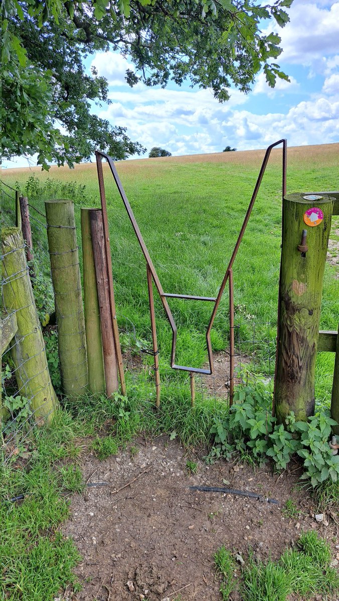 LongWeekenders's tweet image. Great gate/stile along the #midwiltsway in #WILTSHIRE @LoveOfGates @LakesStiles