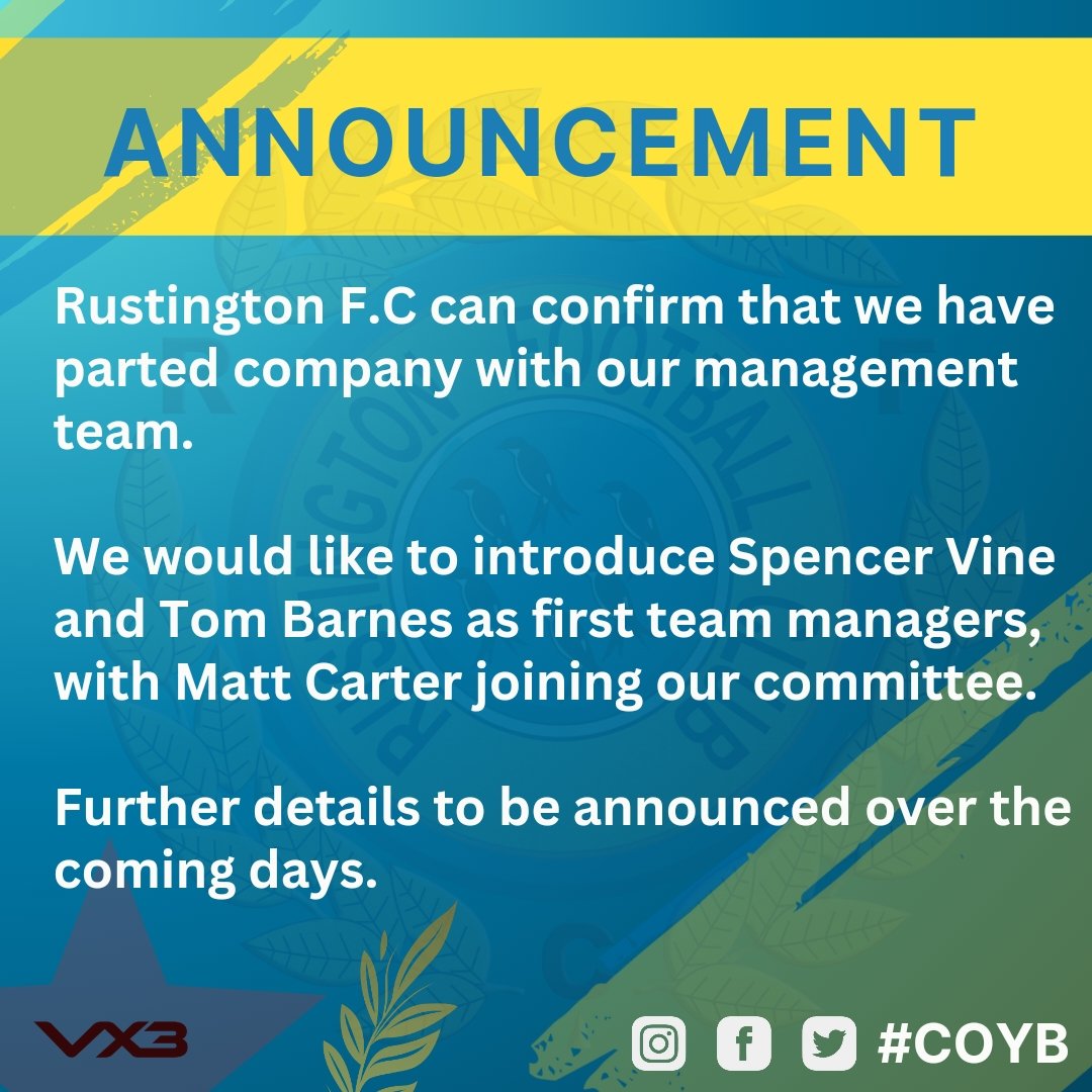 Rustington F.C tweet media