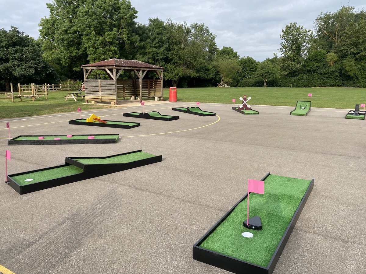 After a ‘crazy’ year we are finishing with a game of whole school crazy golf! ⛳️