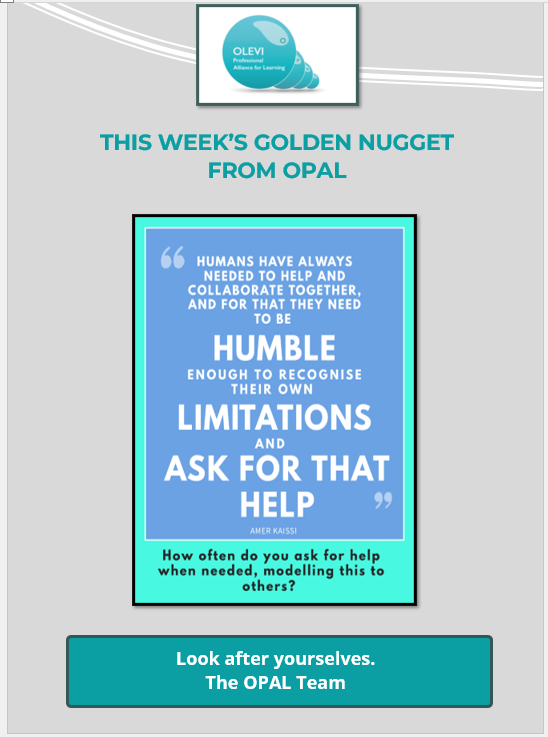 OPAL (OLEVI Professional Alliance for Learning) tweet media