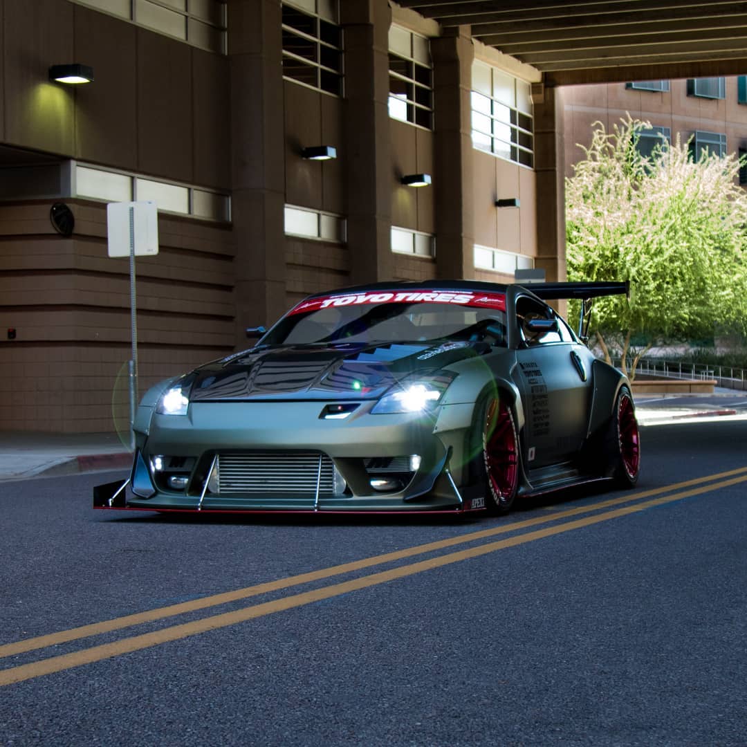 Voodoo13usa's tweet photo. Shoot for the Stars, one EVIL 350z! Wait until you see what he has cooking next.🔥
built by @bmccann101
-
#Voodoo13 #Widebody #350z #MadeInTheUsa https://t.co/9y0Tw0usOW