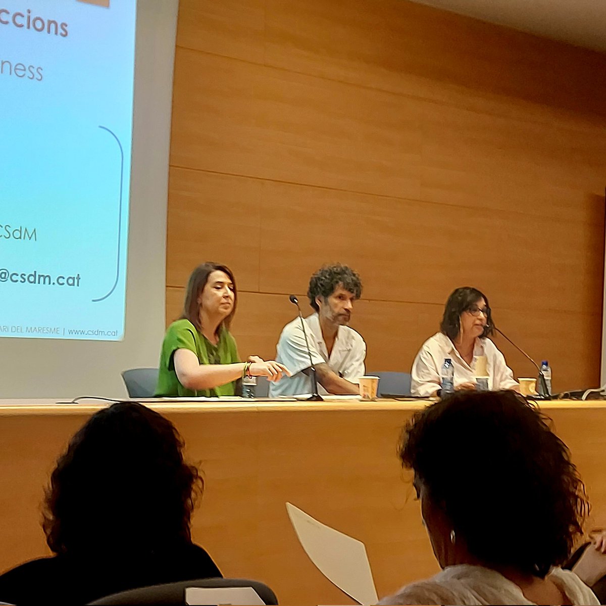 Comença la I Jornada de Mindfulness al <a href="/CSdMaresme/">Consorci Sanitari del Maresme</a> Sanitari del Maresme #HospitaldeMataró
Actualització de l'abordatge en addiccions: Una mirada integradora amb #Mindfulness