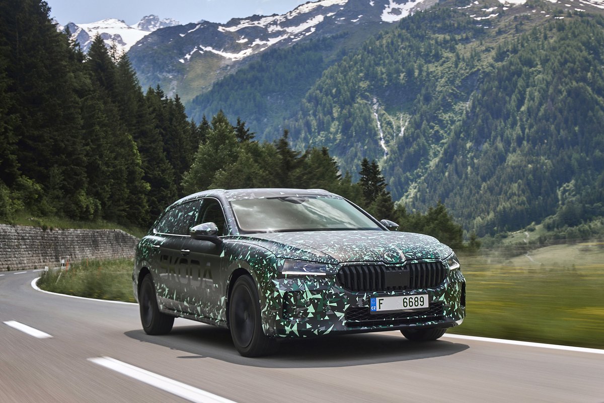 Škoda Auto News tweet media