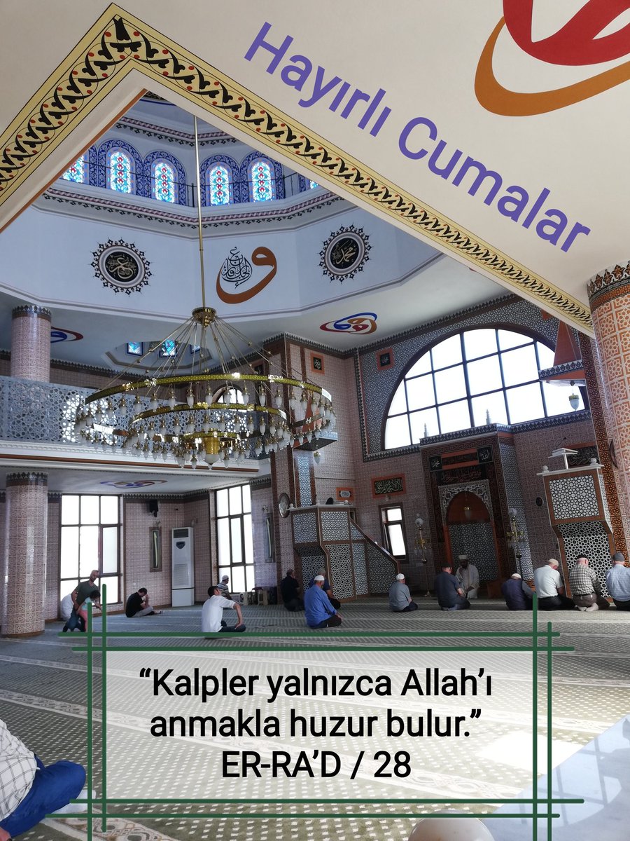 “Kalpler yalnızca Allah’ı anmakla huzur bulur.” ER-RA’D / 28

Hayırlı Cumalar

#hayirlicumalar