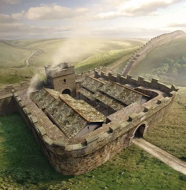 13 de Septiembre de 122 comienza a construirse en Britania un muro desde el Mar del Norte, que atravesará la isla, hasta llegar al Mar de Irlanda, con el que frenar las incursiones pictas desde el norte. Recibirá el nombre de Muro de Adriano en honor al emperador gobernante.