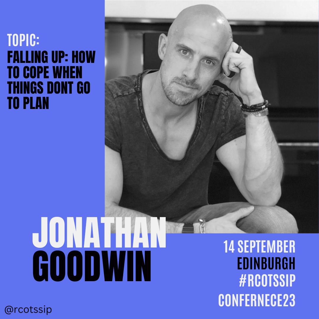 🎉 Who's excited? We are! 🙌 Thrilled to announce another one of our speakers Jonathan Goodwin @TheDaredevil for our upcoming conference on September 14th in Edinburgh! 🗓️ Join us for an inspiring day filled with knowledge and networking. Who's in? 💪 #RCOTSSIPconference23