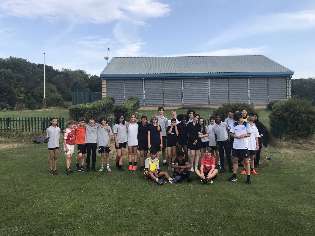 HHS running club last day of term …a wonderful group of dedicated students!!