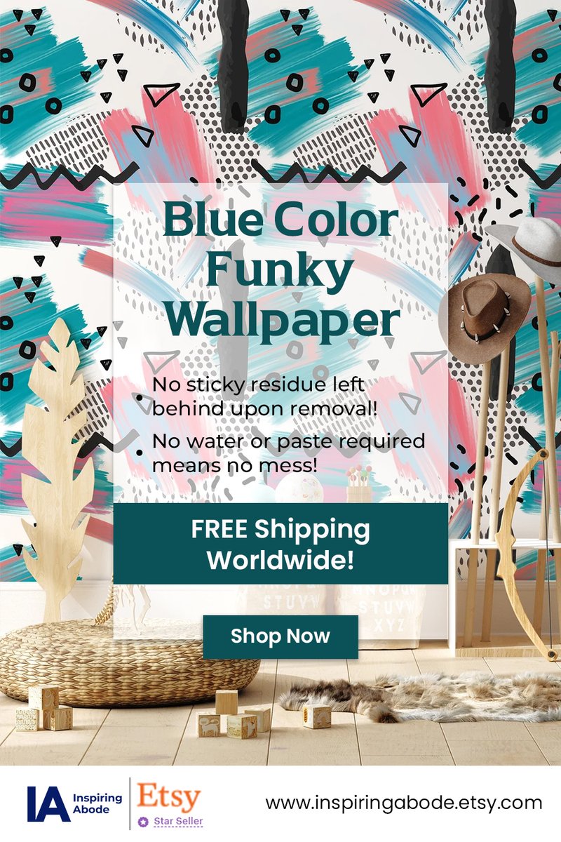 InspiringAbode's tweet photo. ✨Let your walls become a canvas of creativity with our Blue Color Funky Abstract Wallpaper! ✨ Visit our website to explore more stunning designs and create your walls more attractive that reflect your unique style and personality.
#WallpaperGoals #homedecor https://t.co/kTM2ERyOPJ