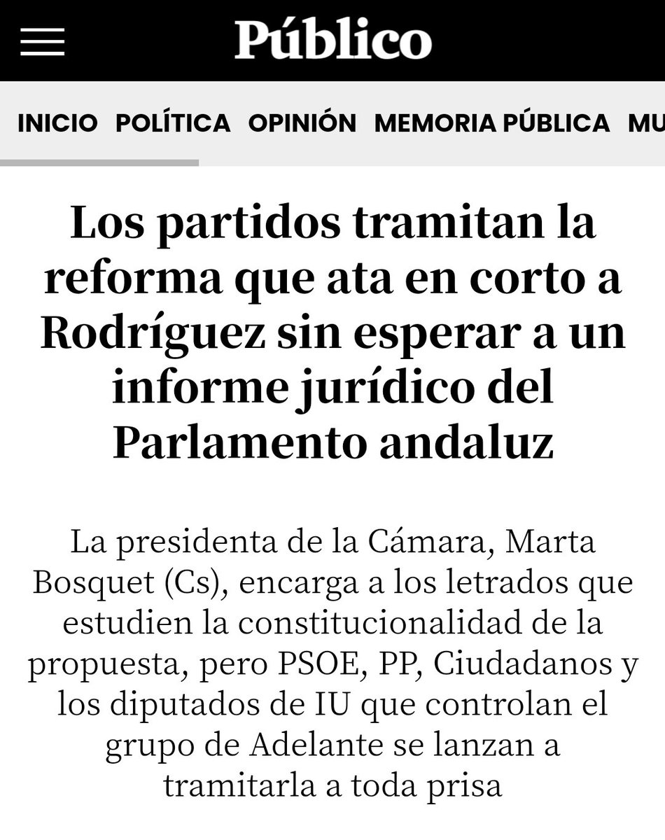 TeresaRodr_'s tweet photo. A 11 diputados andalucistas nos expulsaron del Parlamento (de facto) IU, Podemos, PSOE, PP y Vox en una operación entre Madrid y Sevilla contra el informe jurídico del propio Parlamento. Recurrimos al Constitucional. Candela acababa de nacer y yo estaba de baja de maternidad. https://t.co/NwIPQGjcvs