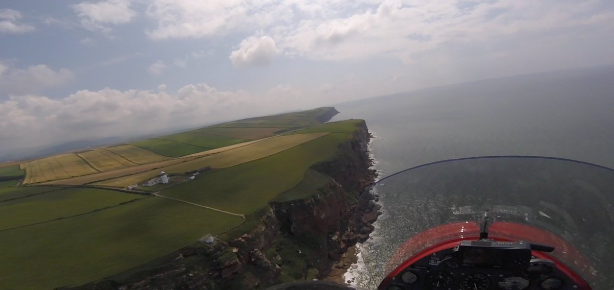 PhillSwindells's tweet photo. Lovely whizz down to the lighthouse at St Bees Head - weather fab! https://t.co/JsnFXYdO5m